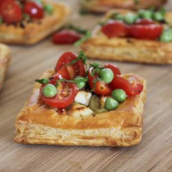 Artichoke, Feta, and Tomato Tarts