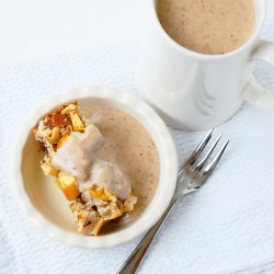 creamy cashew custard