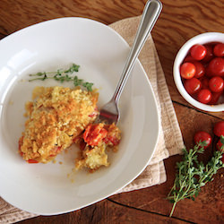 Tomato & Potato Gratiné
