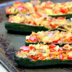 Stuffed Zucchini