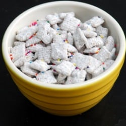Cake Batter Puppy Chow