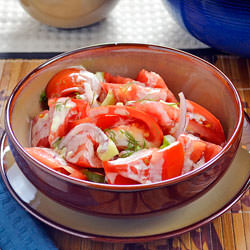 Garden Fresh Tomato Salad