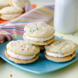Funfetti Sandwich Cookies