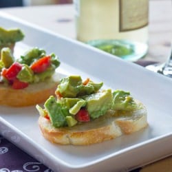 Avocado Bruschetta