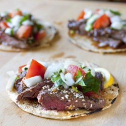 Korean Kalbi Beef Tacos