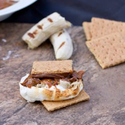 Bananas Foster S’mores