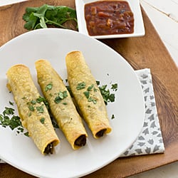 Portabella Mushroom Taquitos