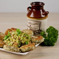 Wild Rice & Tofu Cakes