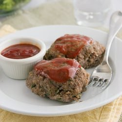 Mini Skillet Meatloaves
