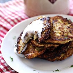Zucchini, Cheese, Dill