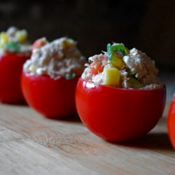 Tuna Tomato Bites