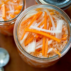 Vietnamese Pickles: Carrot & Daikon