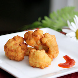 Cauliflower Fritters
