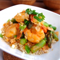 Peanut, Lime & Prawn Curry