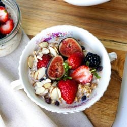 Bircher Muesli With Seasonal Fruits