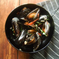 Mussels with Sundried Tomatoes