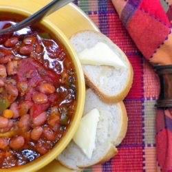 Mom’s Savory Pork ‘n’ Beans