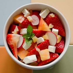 Strawberry Tomato Salad
