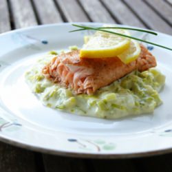 Creamed Leeks