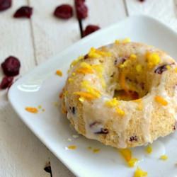 Orange Cranberry Donuts