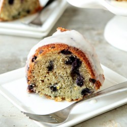 Lemon-Blueberry Yogurt Cake