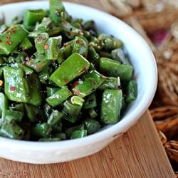 Spicy Indian Stir Fried Green Beans