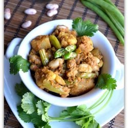 Mixed Vegetable and Cranberry Beans