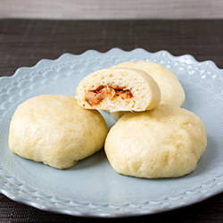 Steamed Kimchi Buns