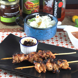 Spicy Tunisian Chicken Kebabs