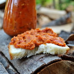 Roasted Eggplant and Pepper Spread