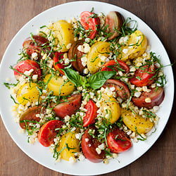 Heirloom Tomato and Corn Salad