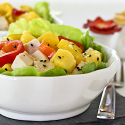 Mango and Turkey Salad
