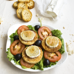 Salade au Chèvre Chaud