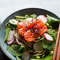 Salmon & Soba Noodle Salad