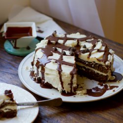 mocha layer cake