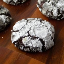 Mint Cookie Crinkles