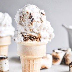 toasted marshmallow ice cream