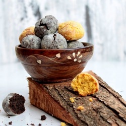 Eggless Chickpea Flour Cookies