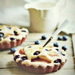 Peach and Blueberry Cake