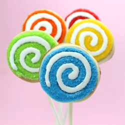 Swirly Cookie Pops