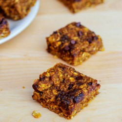 Pumpkin Oatmeal Bars
