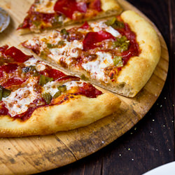 Hatch Chile & Pepperoni Pizza
