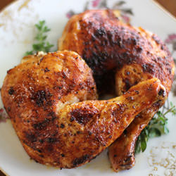 Spicy Spatchcocked Chicken