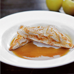 Butterscotch and apple hand pies
