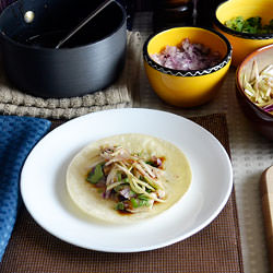 Asian Style Chicken Tacos