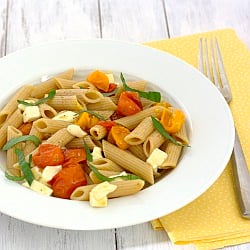 Pasta with Roasted Tomatoes