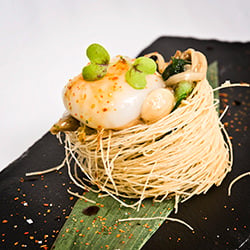 Nest of Stir-fried Mushrooms