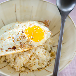 Express Egg Rice Bowl