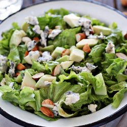blue cheese, avocado, almond