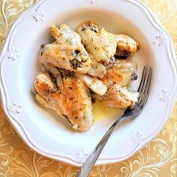 Lemon Chicken in the pot